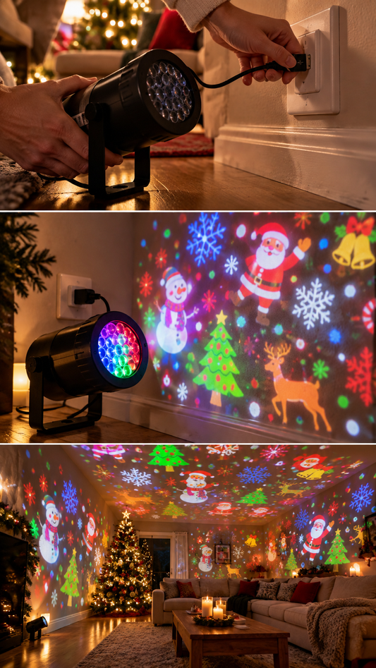 MerryWish Christmas Projector Light